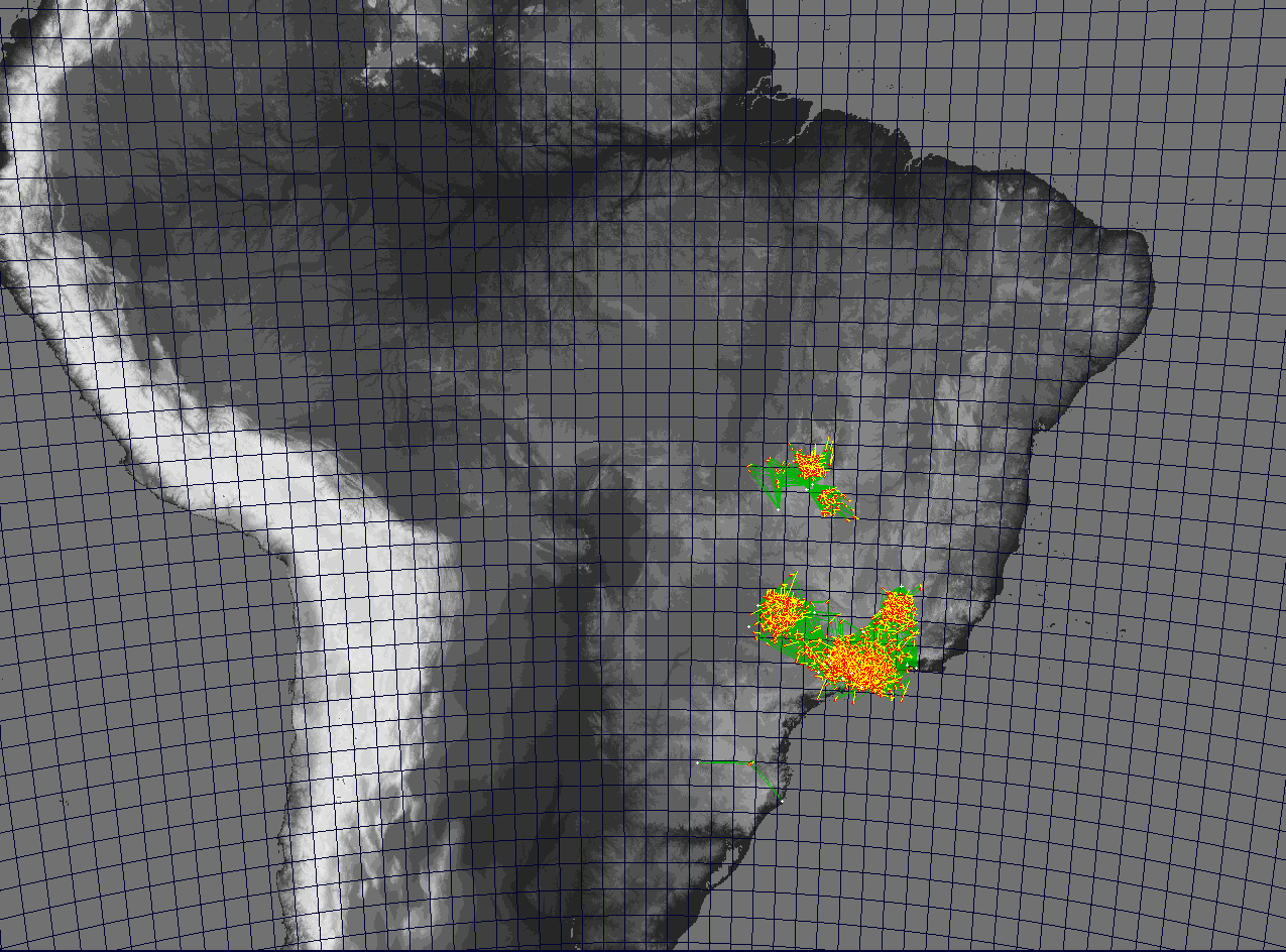 2014 Brazil Ground Map
