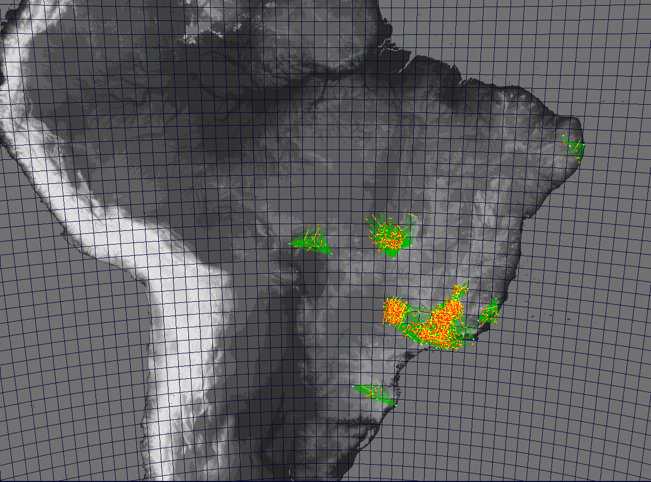 2015 Brazil Ground Map