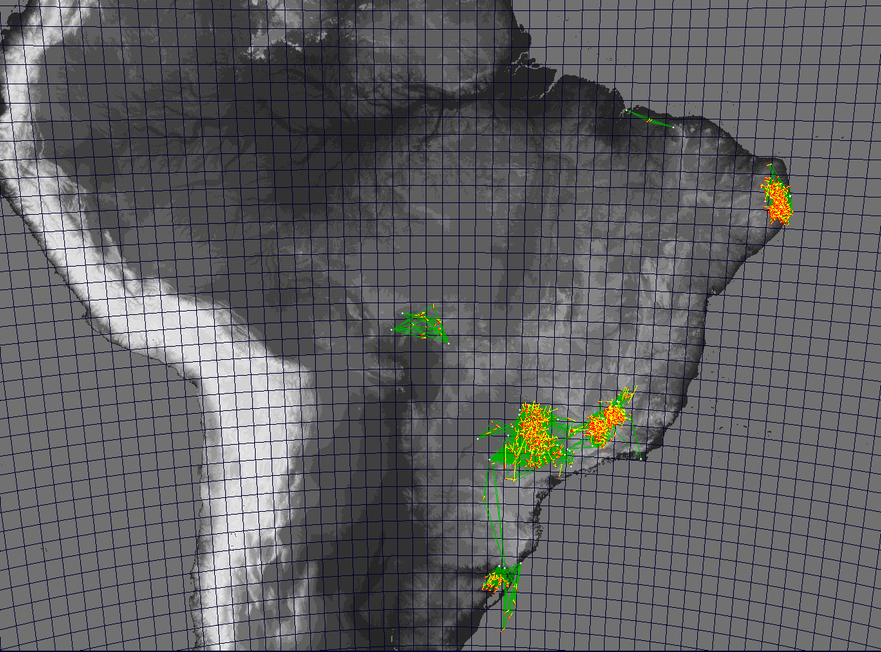 2016 Brazil Ground Map