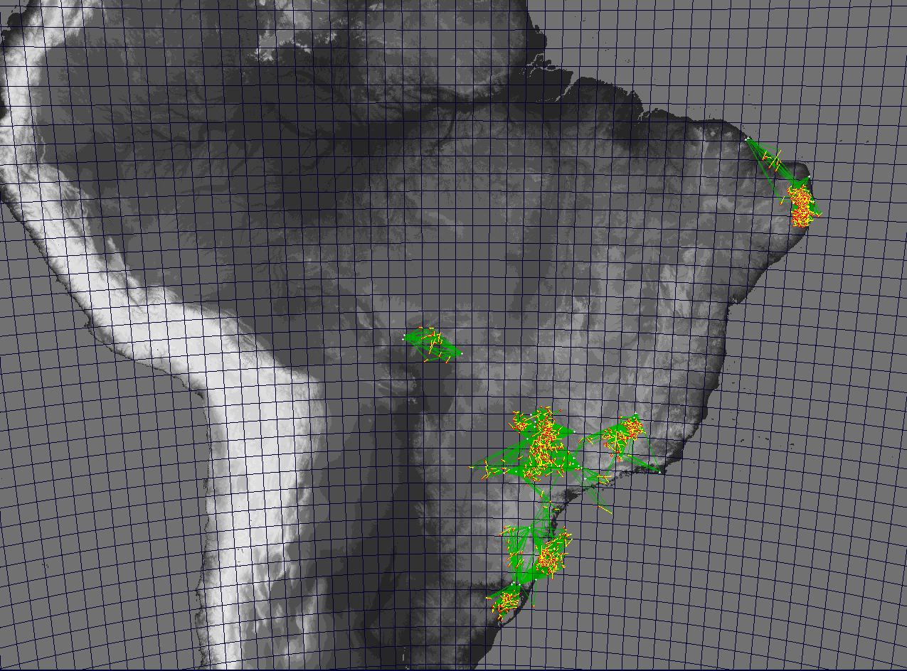 2017 Brazil Ground Map