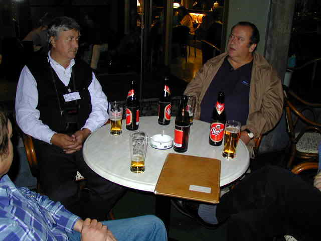 Cerkno, Slovenia 20-23 September 2001: Peter Zimnikoval, Daniel Ocenas and Teodor Pinter (credit Javor Kac).