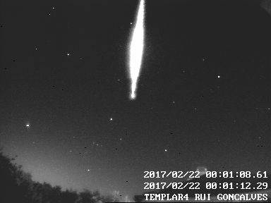 Another Fireball captured by Portuguese Meteor Network Cameras