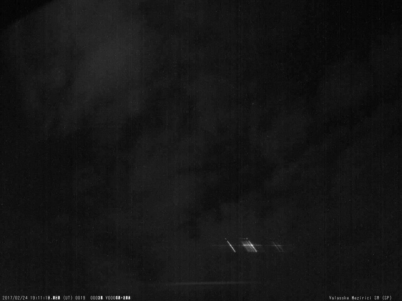 Fig. 9: Spectrum of bright meteor 20170224_191117, SPNE spectrograph. Author: Valašské Meziříčí Observatory