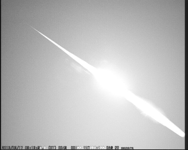 Detailed analysis of the fireball 20160317_031654 over United Kingdom