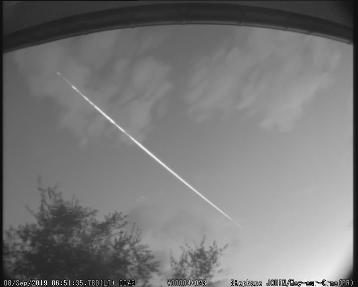 UKMON and BOAM record a fireball over the English Channel
